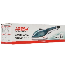 Отпариватель Aresa AR-2304 бирюзовый, 1000 Вт, 25 г/мин, 90 мл