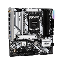 Материнская плата ASRock B650M Pro RS WiFi, AM5, AMD B650, 4xDDR5, 4xSATA, 3xM.2, 1xPCIe 4.0 x16, 1xPCIe 3.0 x16, 1xHDMI, 1xDP, 1x2.5Gb LAN, Wi-Fi 6E, Bluetooth 5.2, 1xUSB-C 10Gbps, 1xUSB-A 10Gbps, 2xUSB-A 5Gbps, 4xUSB-A 2.0, 3x3.5 мм, 7.1, mATX