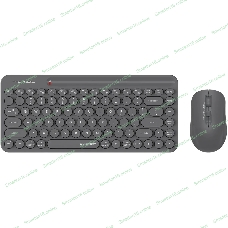 Комплект клавиатура+мышь A4Tech FStyler FG3200 Air2 беспроводной, USB, 2000 DPI, серый