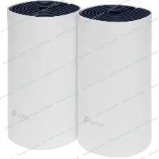 Бесшовный Mesh роутер TP-Link DECO P9 (2-PACK) AC1200 10/100/1000BASE-TX белый (упак.:2шт)