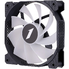 Вентилятор для корпуса 1STPLAYER F7R Black F7R-BK 120mm, 600-1800rpm, 56.34CFM, 36.99dBa, BULK