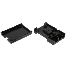 Корпус Qumo Aluminum case with black fan, Raspberry Pi 4, black(RS022)