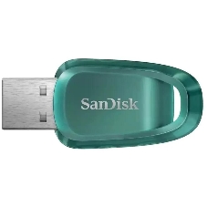 Флешка USB 256 Gb SanDisk CZ96 Ultra Eco, USB 3.2 зеленый