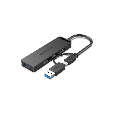 Концентратор Vention CHTBB, USB/USB Type-C, USB, USB