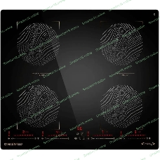 Индукционная варочная поверхность Maunfeld CVI594SB2BKF Inverter черный