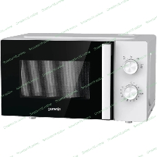 Микроволновая печь Gorenje MO20E1WH белый, 20 л, 800 Вт, переключатели - поворотный механизм