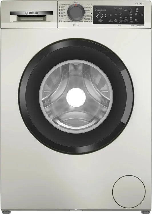 Стиральная машина Bosch WLZ2420SME серый, загрузка фронтальная 8 кг, 1200 об/мин, класс A+++