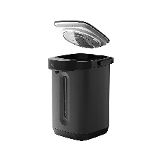 Термопот BQ TP5002 Black, мощность 1800 Вт, объем 5 л, сенсорный тип управления, 5 температурных режимов (45, 65, 75, 85, 95°С), функция повторного кипячения, функция поддержания температуры, способы подачи воды - электрическая помпа, индикатор уровня воды, автоотключение при недостаточном количестве воды, блокировка подачи воды, защита от перегрева, дисплей LED, съемная крышка, ручка для переноски, материал корпуса - металл, пластик, материал внутренней камеры - высококачественная нержавеющая сталь AISI 304, длина электрошнура 1.0 м, напряжение 220-240 В, 50-60 Гц, защита от поражения электротоком класс I