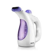 Отпариватель Centek CT-2380 белый/фиолетовый, 800 Вт, 15 г/мин, 330 мл