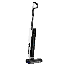 Пылесос вертикальный Centek CT-2580 черный/белый, питание от аккумулятора, 14000 Па, уборка сухая/влажная, пылесборник 0.6/0,4 л