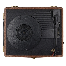 Проигрыватель винила RITMIX LP-100 Brown leather