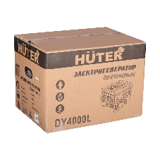 Электрогенератор бензиновый Huter DY4000L, 3.3 кВт, 68 дБ, 40.3 кг