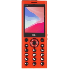Мобильный телефон BQ 2458 Barrel L красный/черный