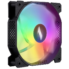 Вентилятор для корпуса 1STPLAYER F7R Black F7R-BK 120mm, 600-1800rpm, 56.34CFM, 36.99dBa, BULK