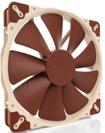 Вентилятор корпусной Noctua NF-A20 5V PWM, 200 мм, 350-800 об/мин, 18.1 дБ, 4-pin PWM, без подсветки