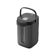 Термопот BQ TP5002 Black, мощность 1800 Вт, объем 5 л, сенсорный тип управления, 5 температурных режимов (45, 65, 75, 85, 95°С), функция повторного кипячения, функция поддержания температуры, способы подачи воды - электрическая помпа, индикатор уровня воды, автоотключение при недостаточном количестве воды, блокировка подачи воды, защита от перегрева, дисплей LED, съемная крышка, ручка для переноски, материал корпуса - металл, пластик, материал внутренней камеры - высококачественная нержавеющая сталь AISI 304, длина электрошнура 1.0 м, напряжение 220-240 В, 50-60 Гц, защита от поражения электротоком класс I
