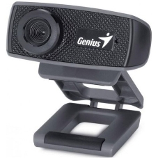 Веб-камера Genius FaceCam 1000X 1280x720, 30 кадр/с, USB, микрофон, универсальное крепление