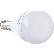 Лампа светодиодная IEK LLE-G45-5-230-40-E14 ECO G45 5Вт шар 4000К белый E14 450 лм 230-240В