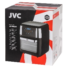 Аэрогриль JVC JK-MB060 черный, 2000 Вт, 12 л, сенсор, 9 программ