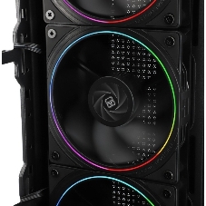 Кулер для корпуса Thermalright TL-S12R Reverse (120x120x25mm, 4-pin PWM, ARGB, 47.6CFM, 23.2dBA, 1500RPM, черный)
