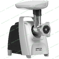Мясорубка электрическая Аксион М62.01 черный, 2000 Вт, 4.0 кг/мин, реверс, защита от перегрузки, насадки - 4