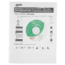 Источник бесперебойного питания APC Smart-UPS SRT SRT2200XLI/2200 ВА/1980 Вт/2 х IEC 320 C19 (компьютерная), 8 х IEC 320 C13 (компьютерная)