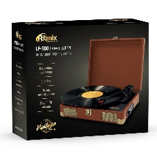 Проигрыватель винила RITMIX LP-100 Brown leather
