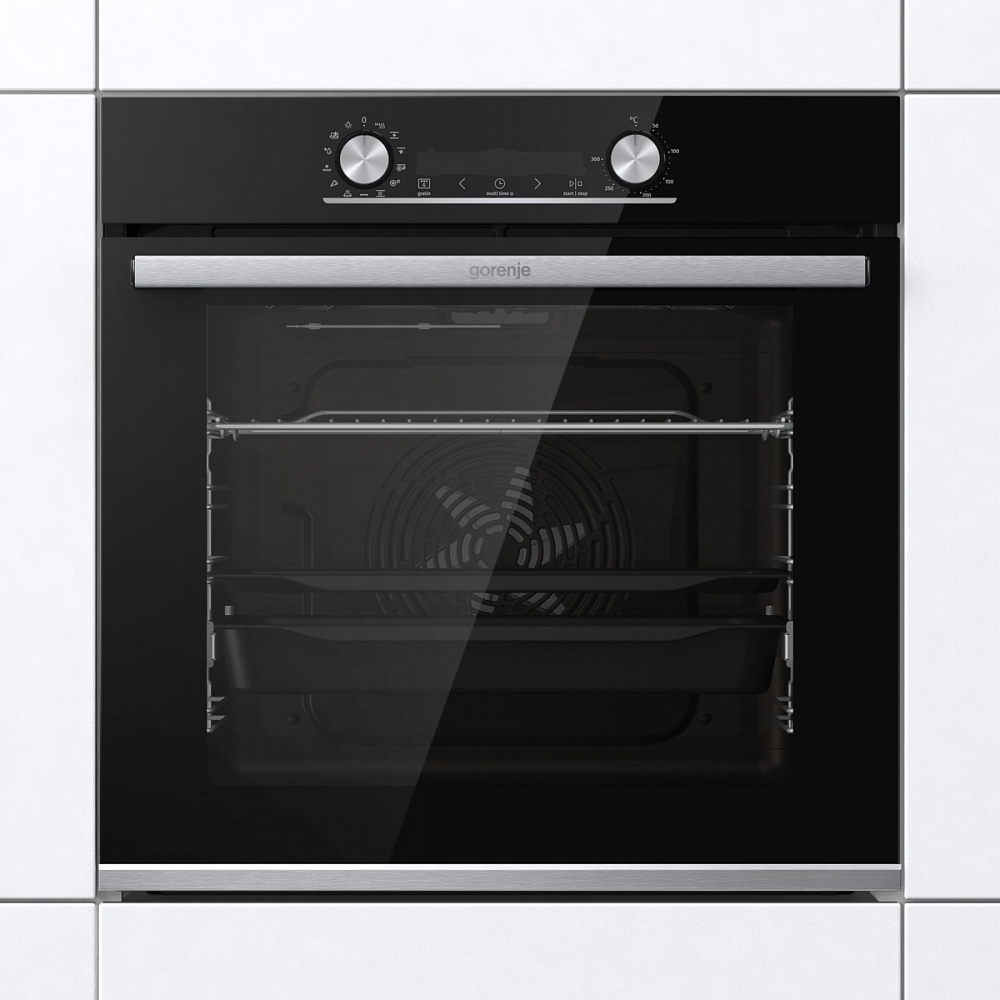 Встраиваемый электрический духовой шкаф Gorenje BOSX6737E06BG, 77 л, 300 °C, конвекция, гриль, класс A