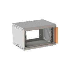Шкаф коммутационный Suprlan (05-1206) настенный 12U 600x600 мм пер. дв. стекл направл. под закл. гайки 70 кг RAL 7035 535 мм 26.22 кг 620 мм