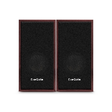 Акустическая система 2.0 ExeGate EX287059RUS Tango 314 (питание USB, 2х3Вт (12 Вт RMS), 80-20000Гц, темное дерево)