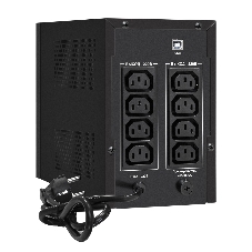 Источник бесперебойного питания ExeGate EP285492RUS SpecialPro Smart LLB-1200.LCD.AVR.C13.RJ.USB 1200VA/750W, LCD, AVR, 6*IEC-C13, RJ45/11, USB, черный