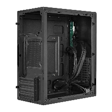 Компьютерный корпус Minitower ExeGate BAA-303MU-UNS450 (mATX, БП UNS450 с вент. 12см, 2*USB+1*USB 3.0, HD Audio, черный)