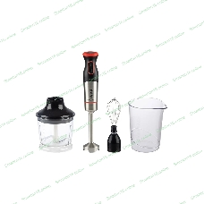 Блендер погружной Energy EN-141, 1200 Вт, 2 скорости, стакан для смешивания, венчик, измельчитель