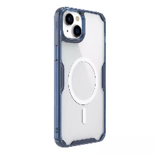 Чехол Nature TPU Pro Magnetic Case, синий, (AP IP15)