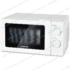 Микроволновая печь Starwind SMW3020 белый, 20 л, 700 Вт, переключатели - поворотный механизм