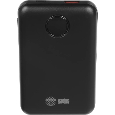 Портативный аккумулятор Cactus CS-PBFSOA-10000 10000mAh 22.5W 4.5A USB-A/USB-C черный