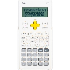 Калькулятор научный Deli E1720-белый белый 12-разр.
