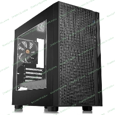 Компьютерный корпус Thermaltake Versa H18 Window черный без БП mATX 2xUSB 2.0 1xUSB 3.0 audio bott PSU