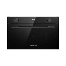 Встраиваемая микроволновая печь Kuppersberg HMW 611 BB, High-Tech, 34 л, поворотное/сенсорное управление, мощность 900 Вт, 5 уровней мощности, 10 автоматических программ, размораживание, гриль, конвекция, поворотный стол, черный