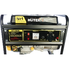Электрогенератор бензиновый Huter HT1000L, 1.1 кВт, 65 дБ, 24.2 кг
