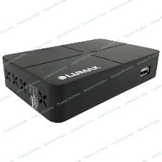 Приставка для цифрового ТВ LUMAX DV2118HD черный, DVB-T2, DVB-T, DVB-C, HDMI, USB 2.0