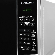 Микроволновая печь Starwind SMW3120 серебристый/черный, 20 л, 700 Вт, переключатели - сенсор