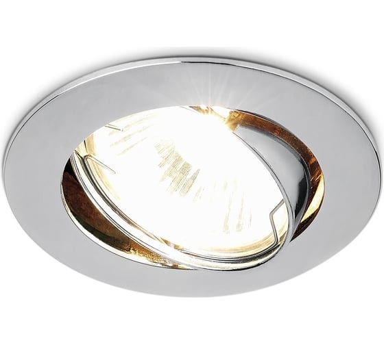 Встраиваемый точечный светильник Ambrella Light 104S CH хром MR16