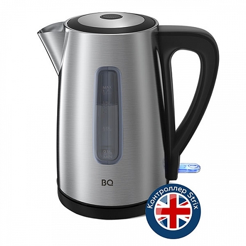 Чайник электрический BQ KT1800S стальной/черный