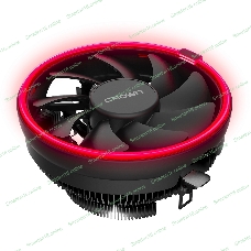 Кулер для процессора Crown CM-1150PWM RED v2 черный, 105 мм, алюминий, 1800 об/мин, 26.3 дБ, 4 pin, 115 Вт, 70 мм