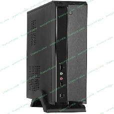 Компьютерный корпус ExeGate EX268688RUS Компьютерный корпус MiniITX ExeGate MI-207 Black, miniITX/mATX, (M300, 80мм), 2хUSB, Audio