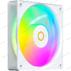 Вентилятор для корпуса Ocypus Gaммa F12 Elite WH ARGB REVERSE BLADE 3 IN 1, 120x120x25мм, 4-PIN PWM, 600-1800 RPM, 26 DBA MAX, HYDRO BEARING