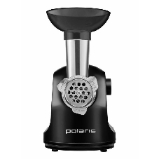 Мясорубка электрическая Polaris PMG-1897 RUS черный, 1800 Вт, 2 кг/мин, защита от перегрузки, насадки - 2