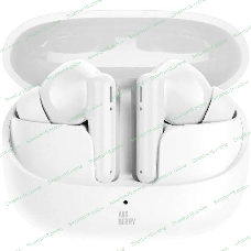 Наушники TWS Aksberry B22 белый, внутриканальные, Bluetooth 5.3, сенсорное управление, до 6 ч