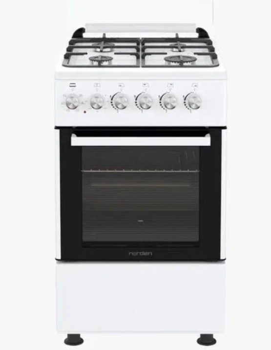 Плита комбинированная NORDEN FF5405GAZW белый